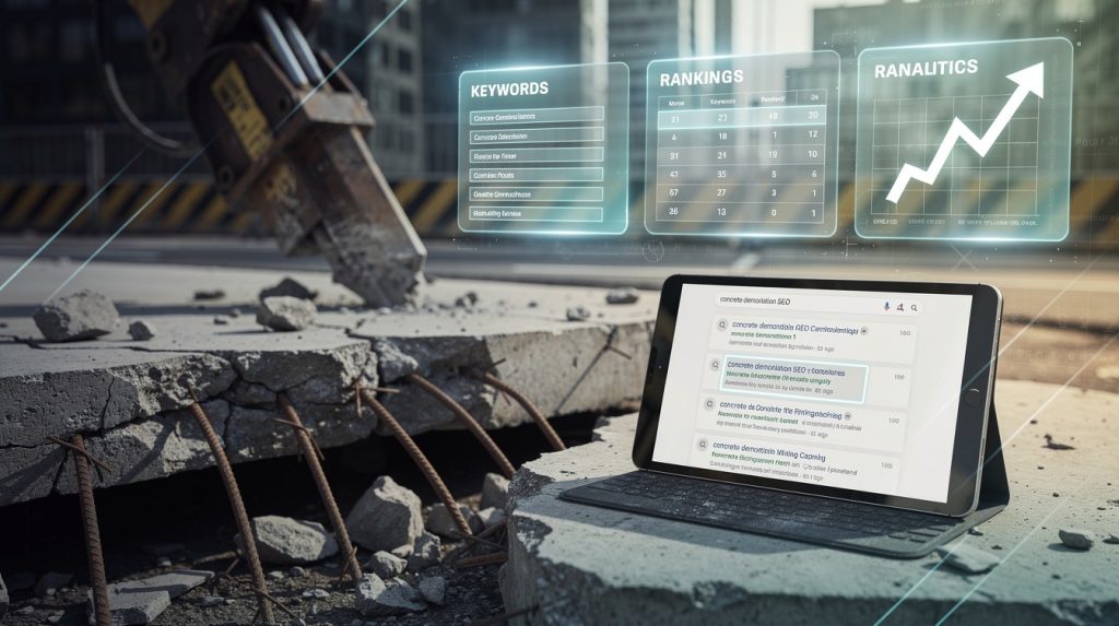 Concrete Demolition SEO: Ranking for Specialized Concrete Jobs