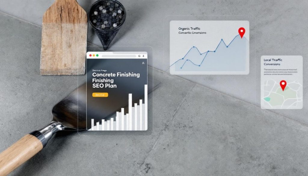 Concrete Finishing SEO Plan: Optimize Service Pages and Capture Local Jobs