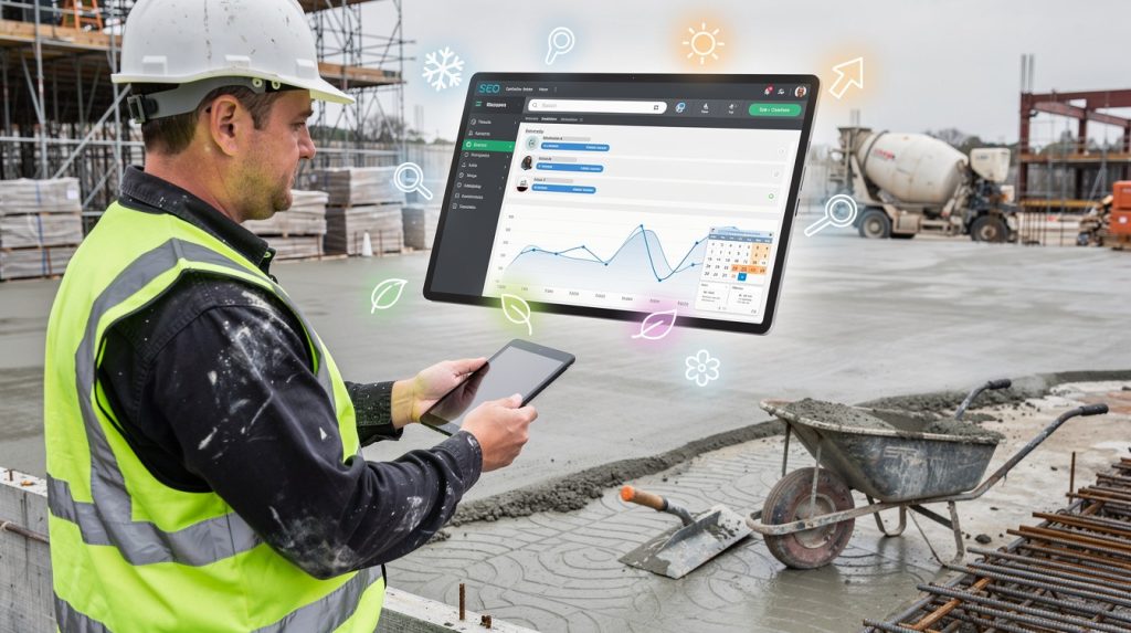 Seasonal SEO Strategies for Concrete Contractors