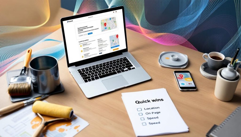 Painter Website Optimization: Quick Wins for Local Visibility