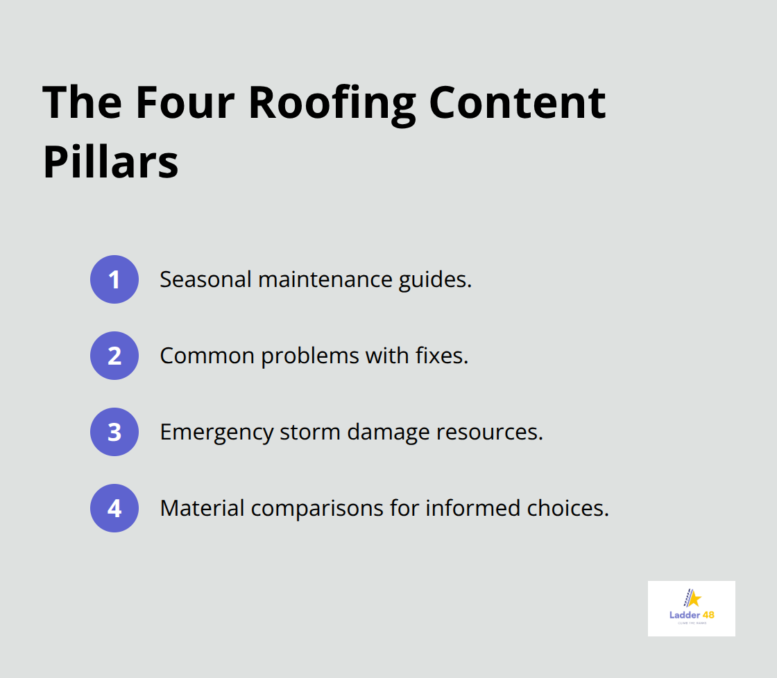 Four key roofing content topics homeowners actively search for